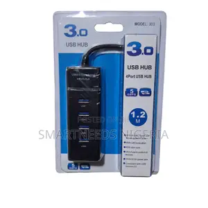 High Speed 4 Port USB 3.0 Multi HUB Splitter Expansion USB