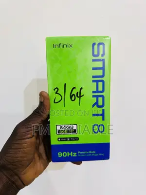 Photo - New Infinix Smart 8 64 GB Black