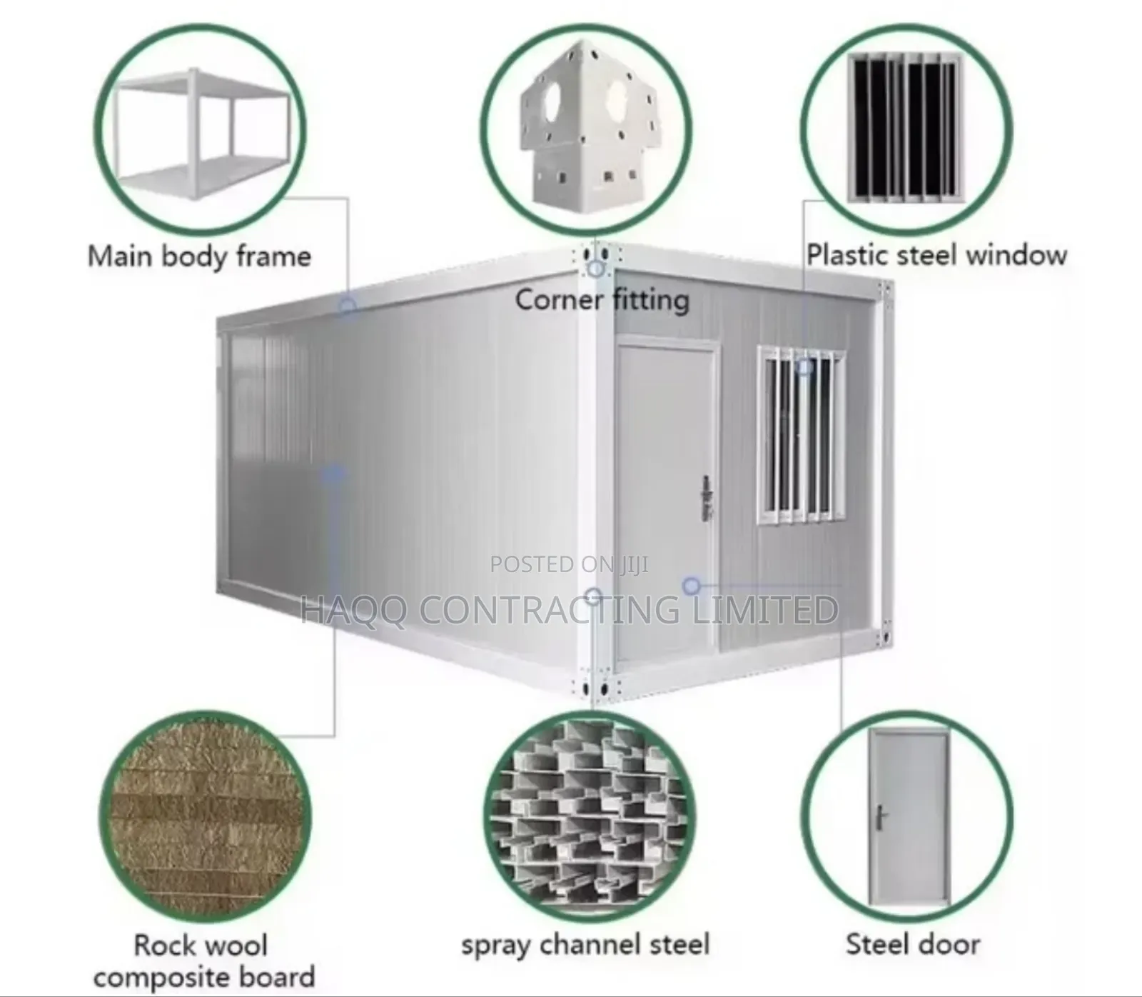 Puf Panel Structures, Portable Cabin for Any Use