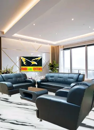 Quality Couch: 7seaters Sofa Chairs and Table. Phl31