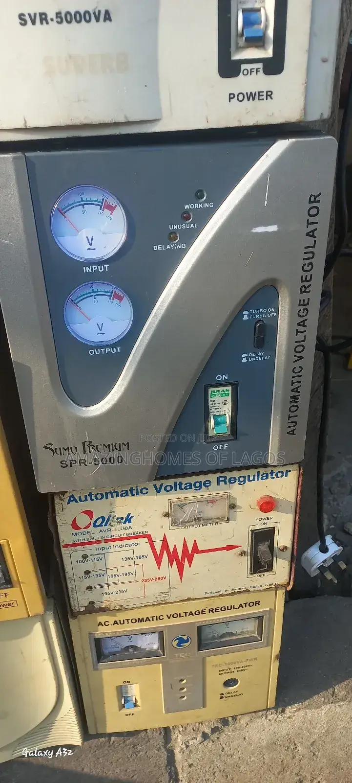 5000 Watts Stabilizer