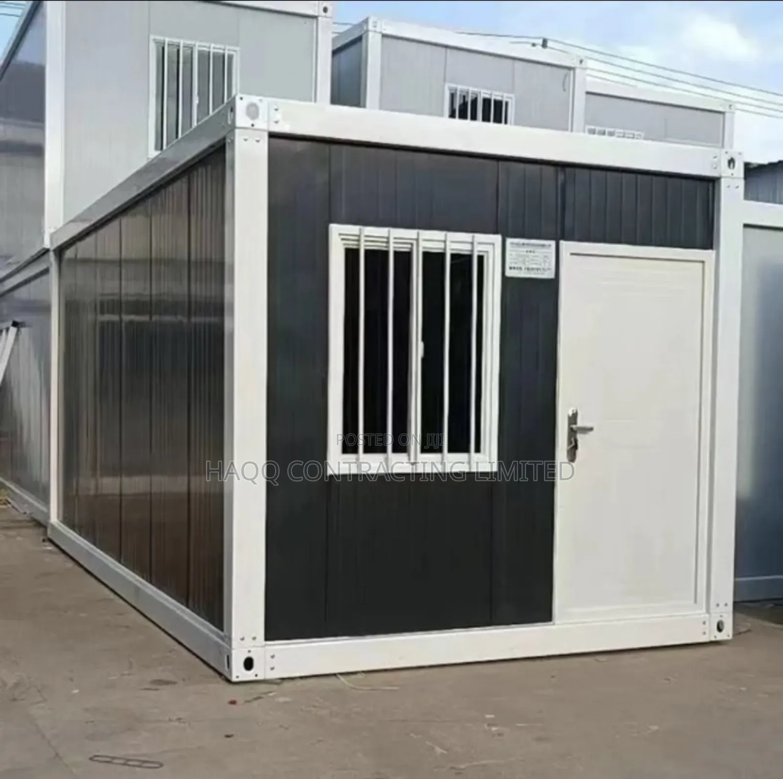 Puf Cabin for Site Office, Security Post Etc