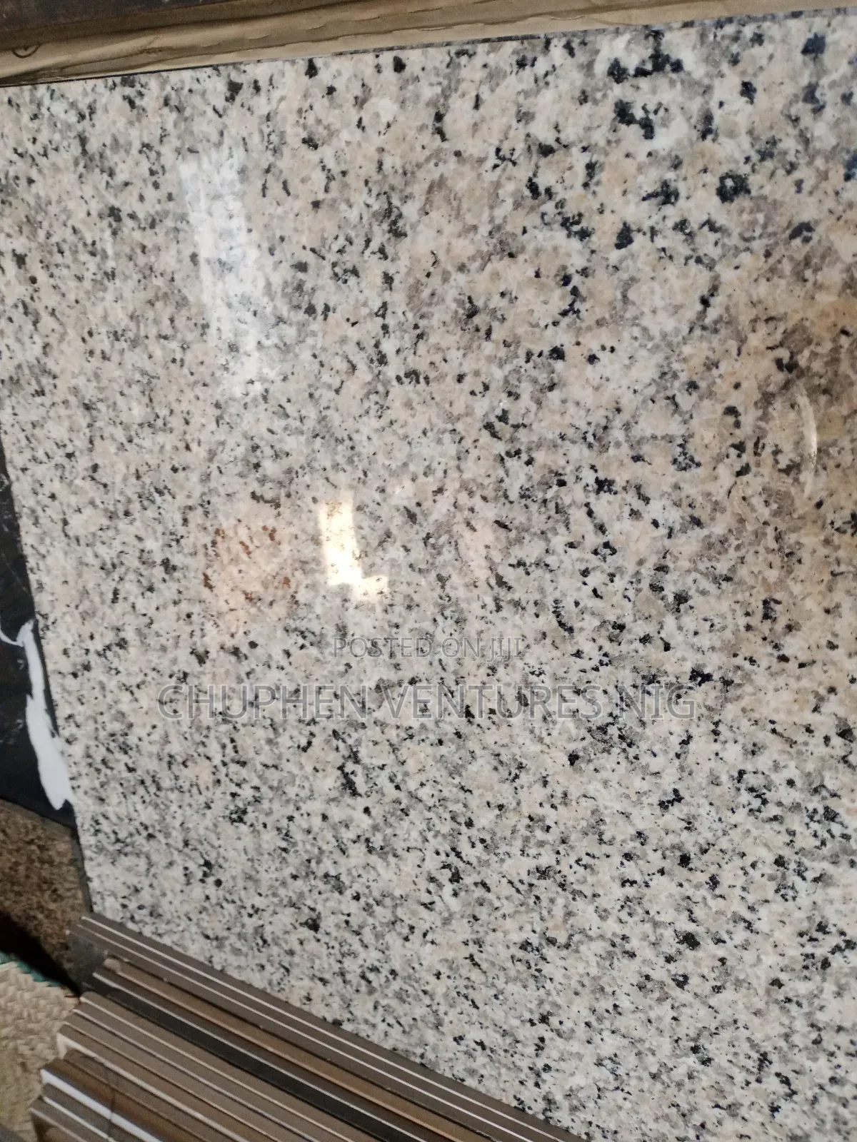 Spotted Pink Granite Slab For Kitchen Counter Top