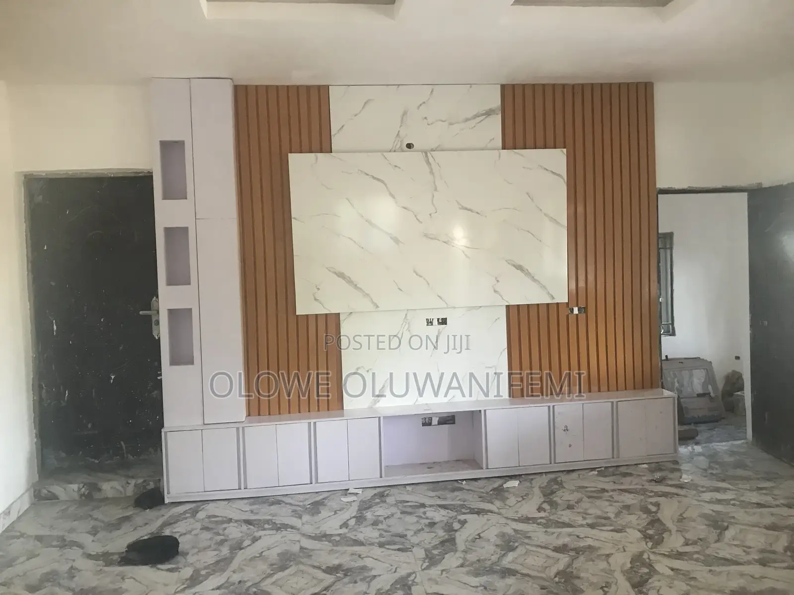 MDF Luxury Tv Wall Console Designs