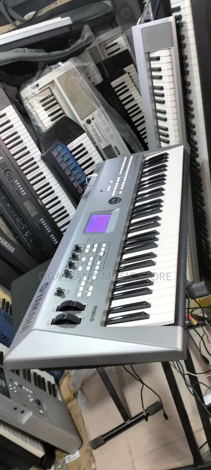 Yamaha Mm6 Digital Workstation Synthesizer Keyboard