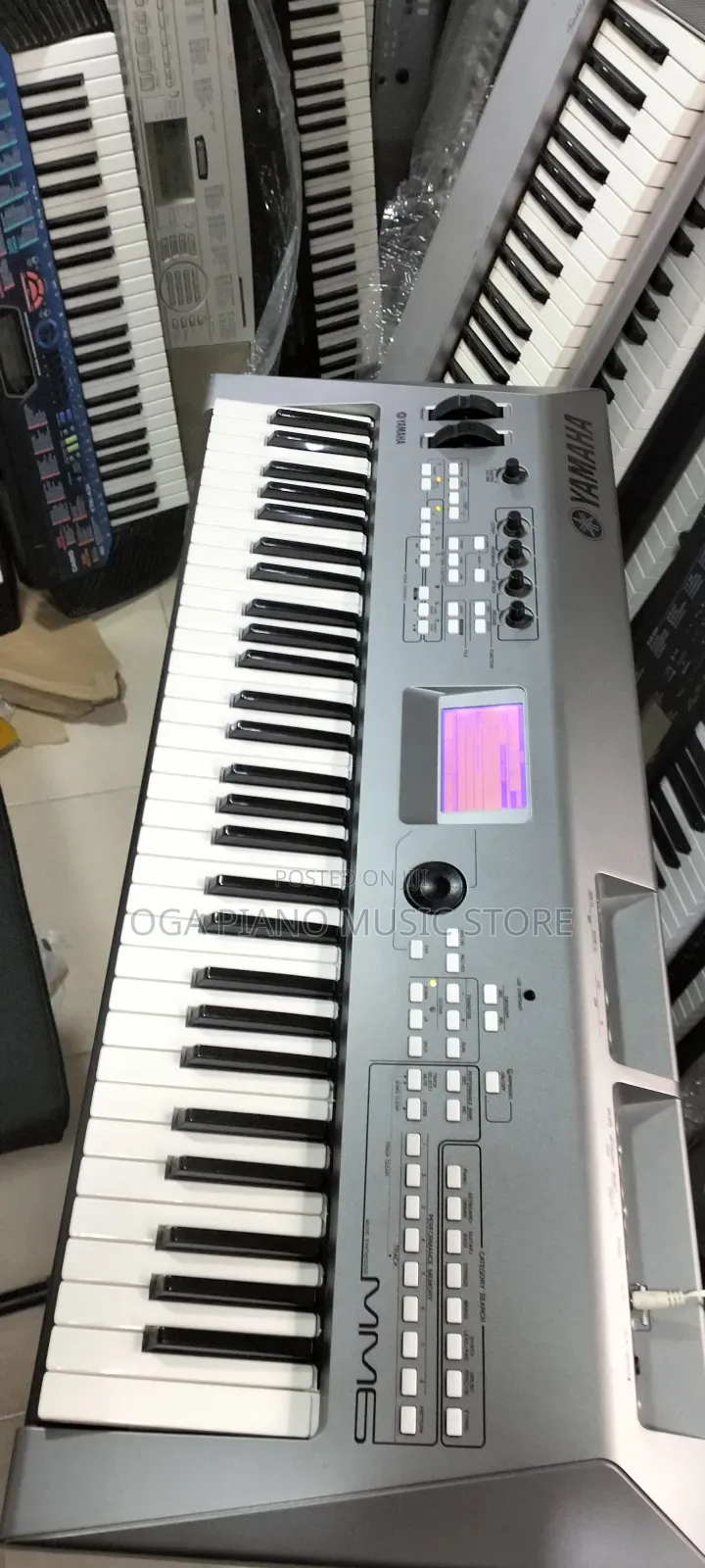 Yamaha Mm6 Digital Workstation Synthesizer Keyboard