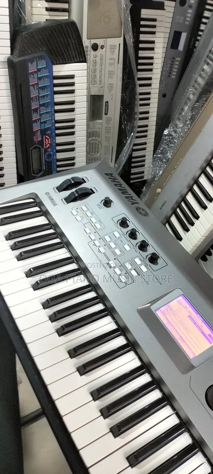 Yamaha Mm6 Digital Workstation Synthesizer Keyboard