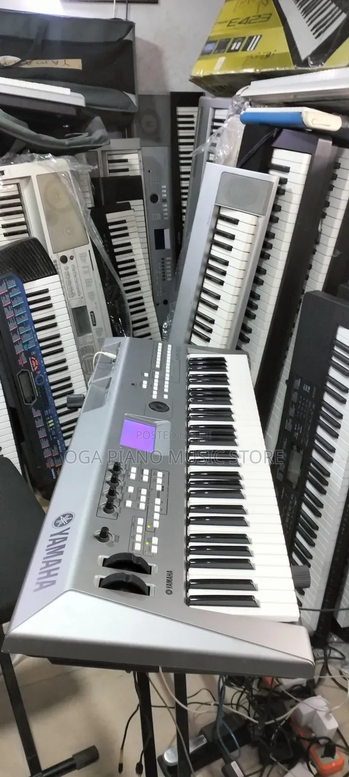 Yamaha Mm6 Digital Workstation Synthesizer Keyboard