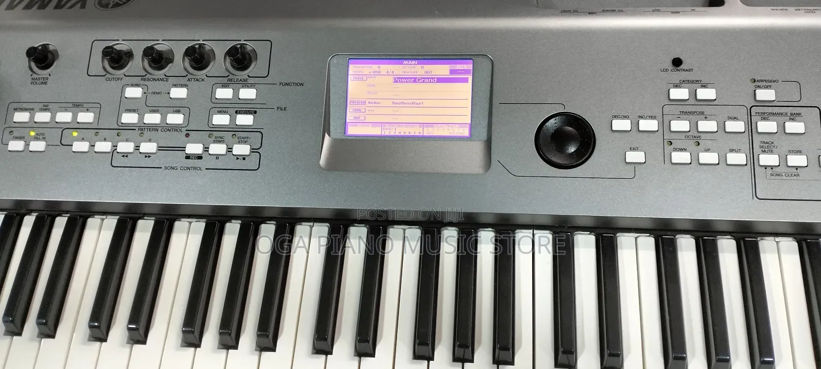 Yamaha Mm6 Digital Workstation Synthesizer Keyboard