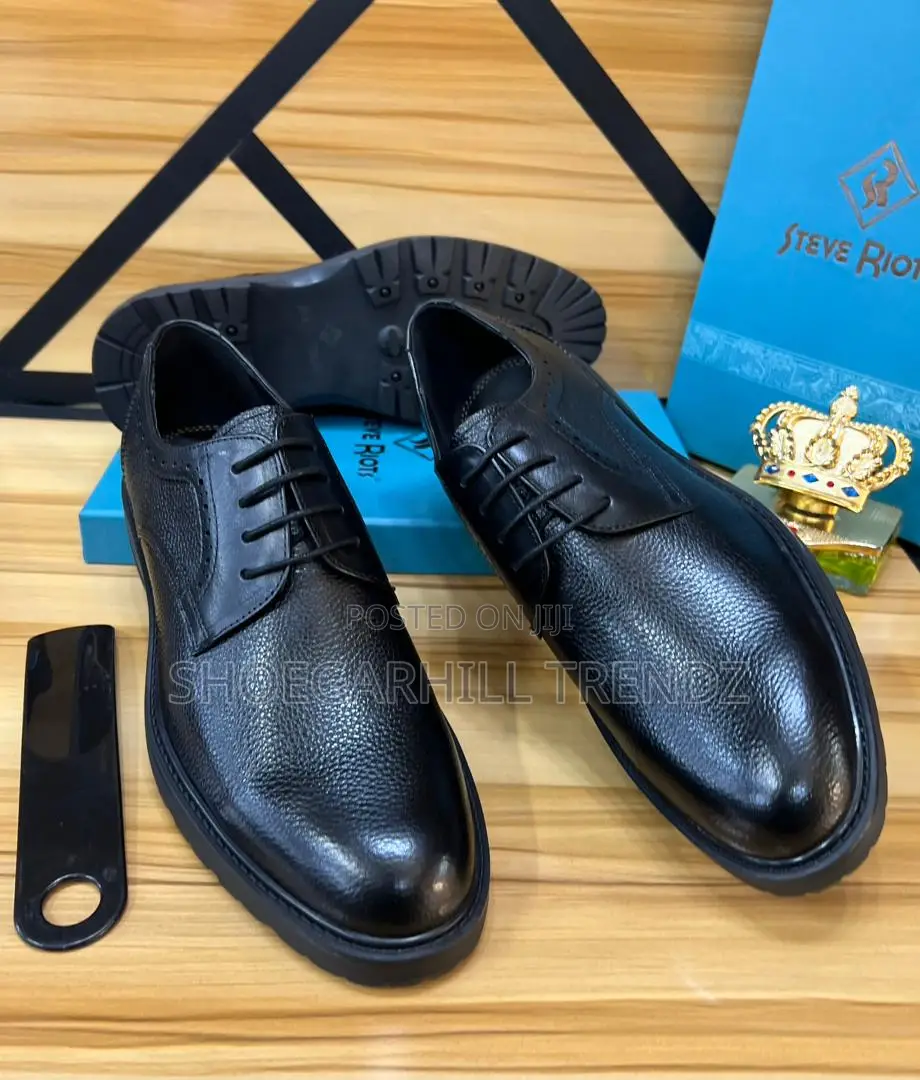Men's Leather Lace Shoes