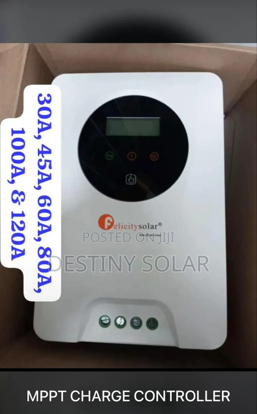 60ah Solar Charge Controller Felicity Is Available