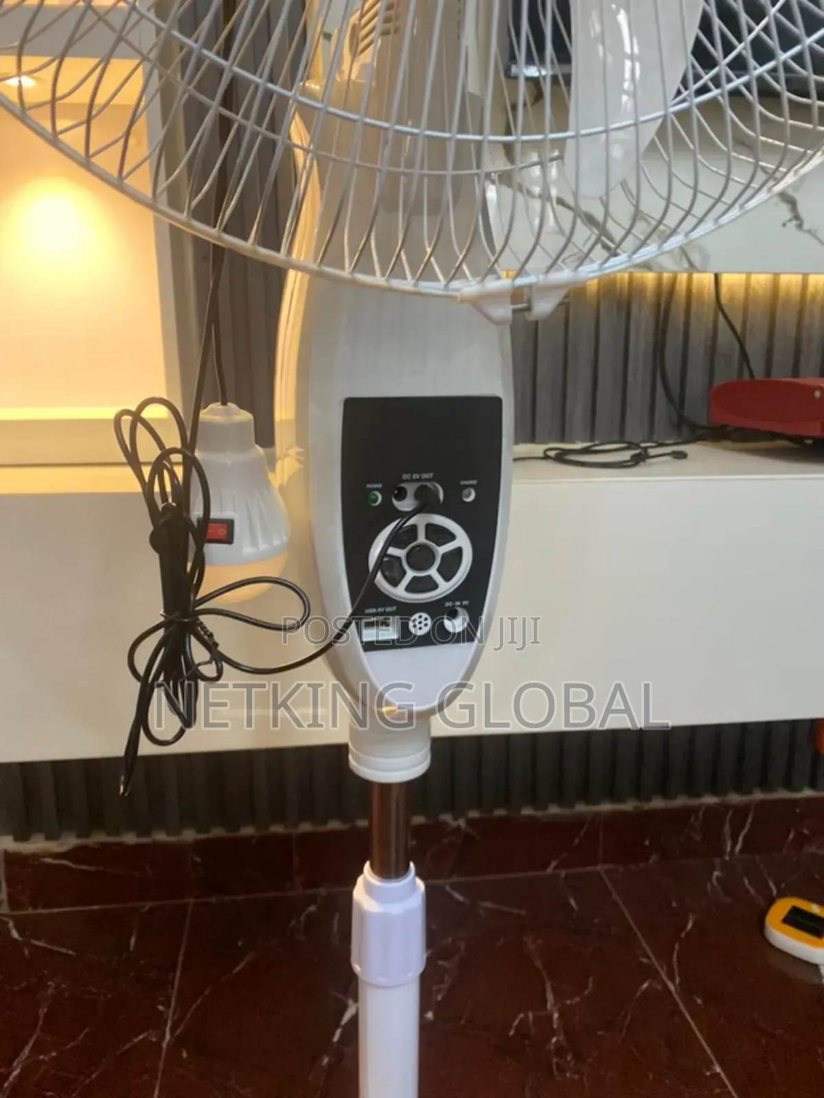 Solar Standing Fan