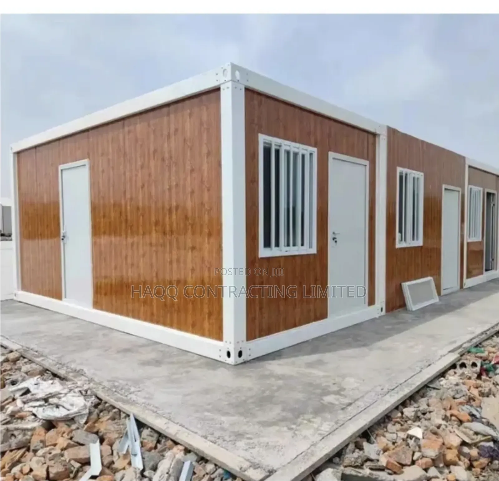 Polyurethane Foam and Steel Panel Portacabin
