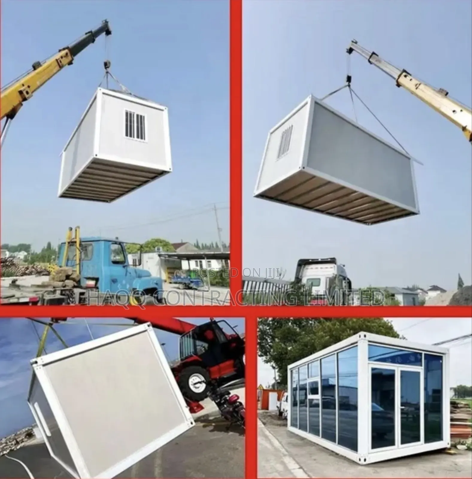 Polyurethane Foam and Steel Panel Portacabin