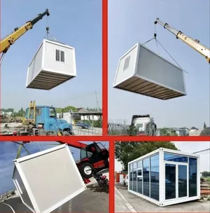 Polyurethane Foam and Steel Panel Portacabin