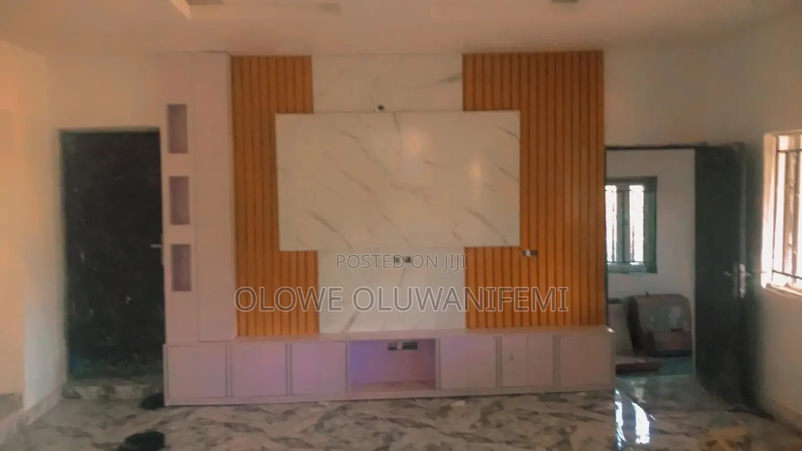 MDF Luxury Tv Wall Console Designs