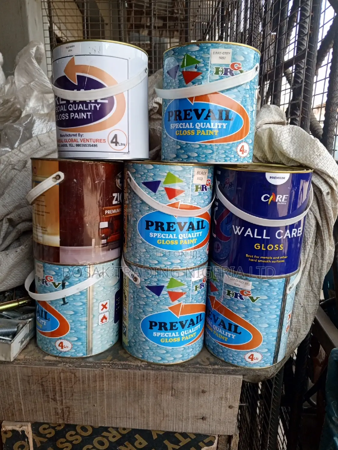 Gloss Paint Imported or Red Oxide Paint