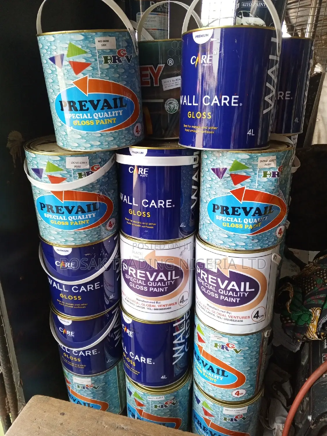 Gloss Paint Imported or Red Oxide Paint