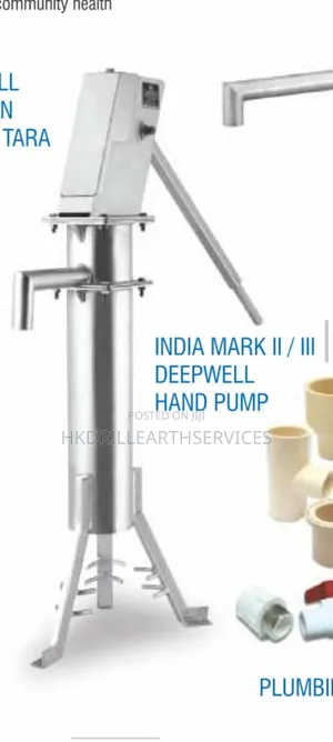 India Mark Hand Pump, Mack 2, 3pump for Deep Well Borehole