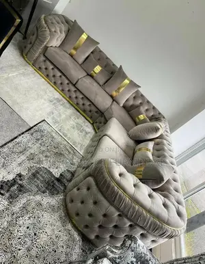 High Quality 6 Seater L Shape Sofa Chair