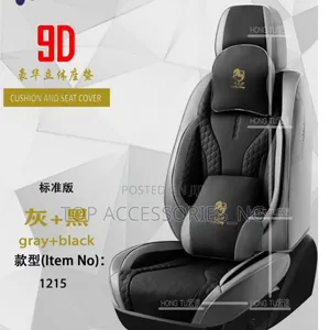 Photo - Quality Grey and Black Car Seat Cover