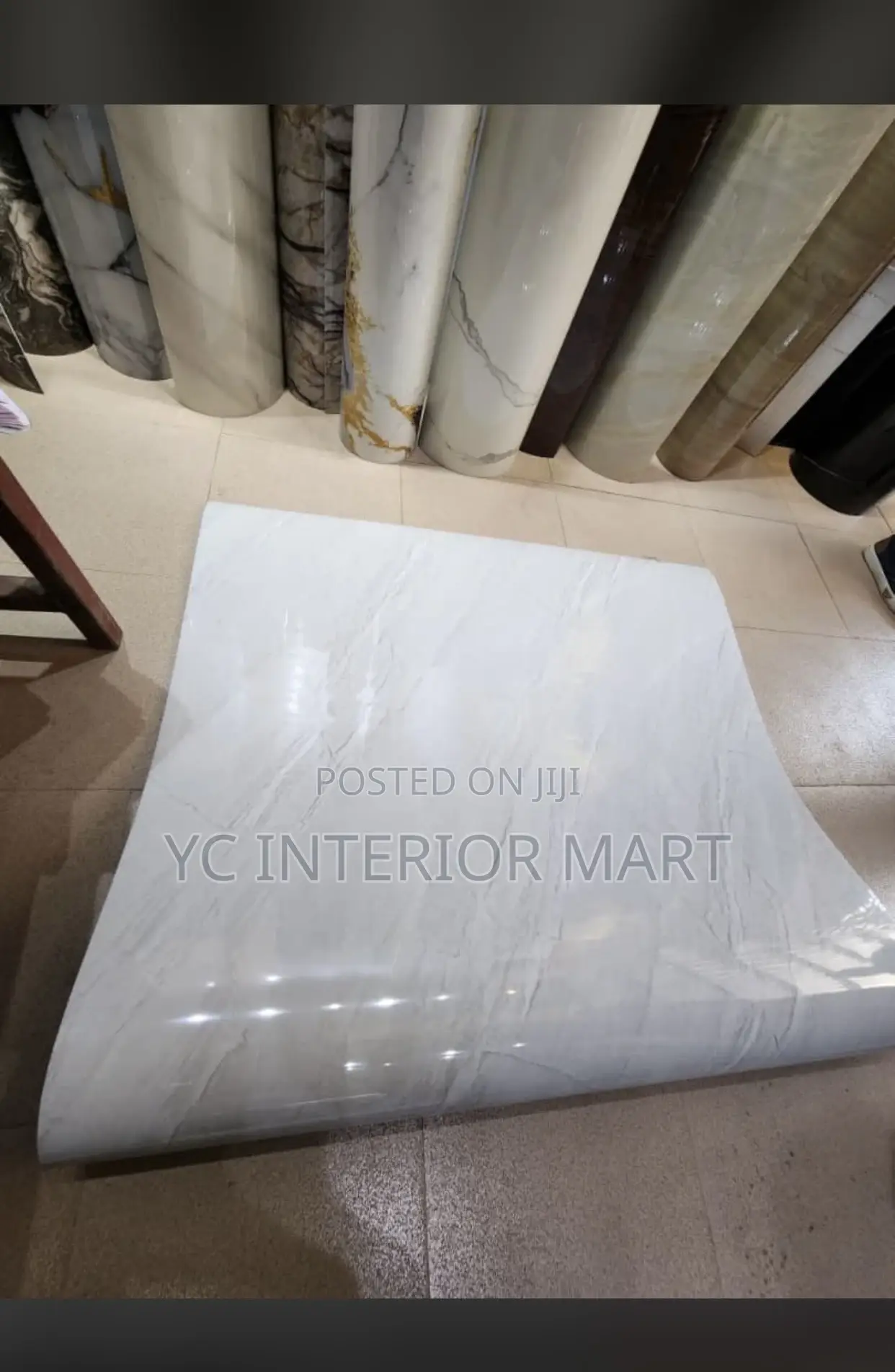 Glossy Quality Marble Foam Wallpaper Wall Sheet