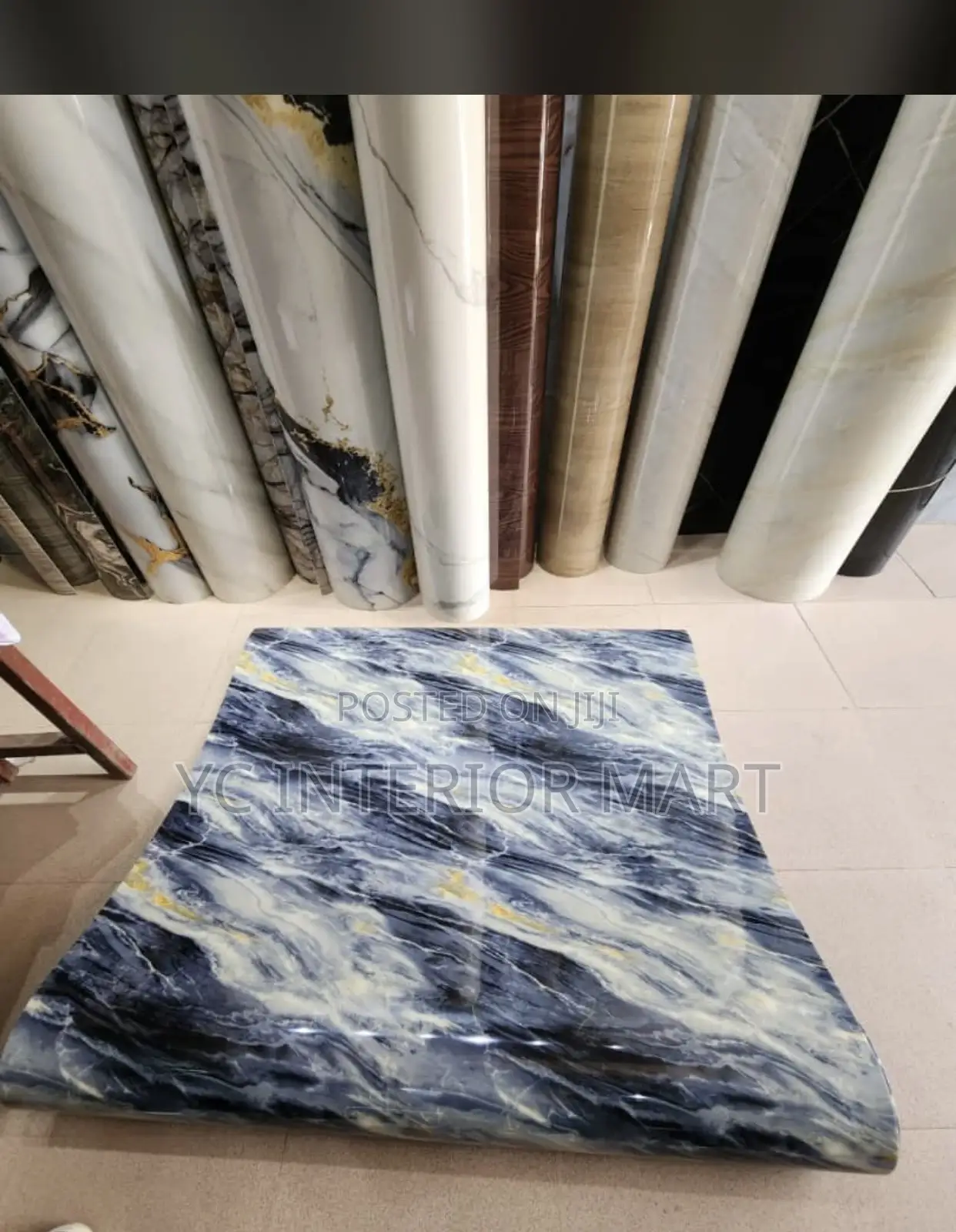 Glossy Quality Marble Foam Wallpaper Wall Sheet