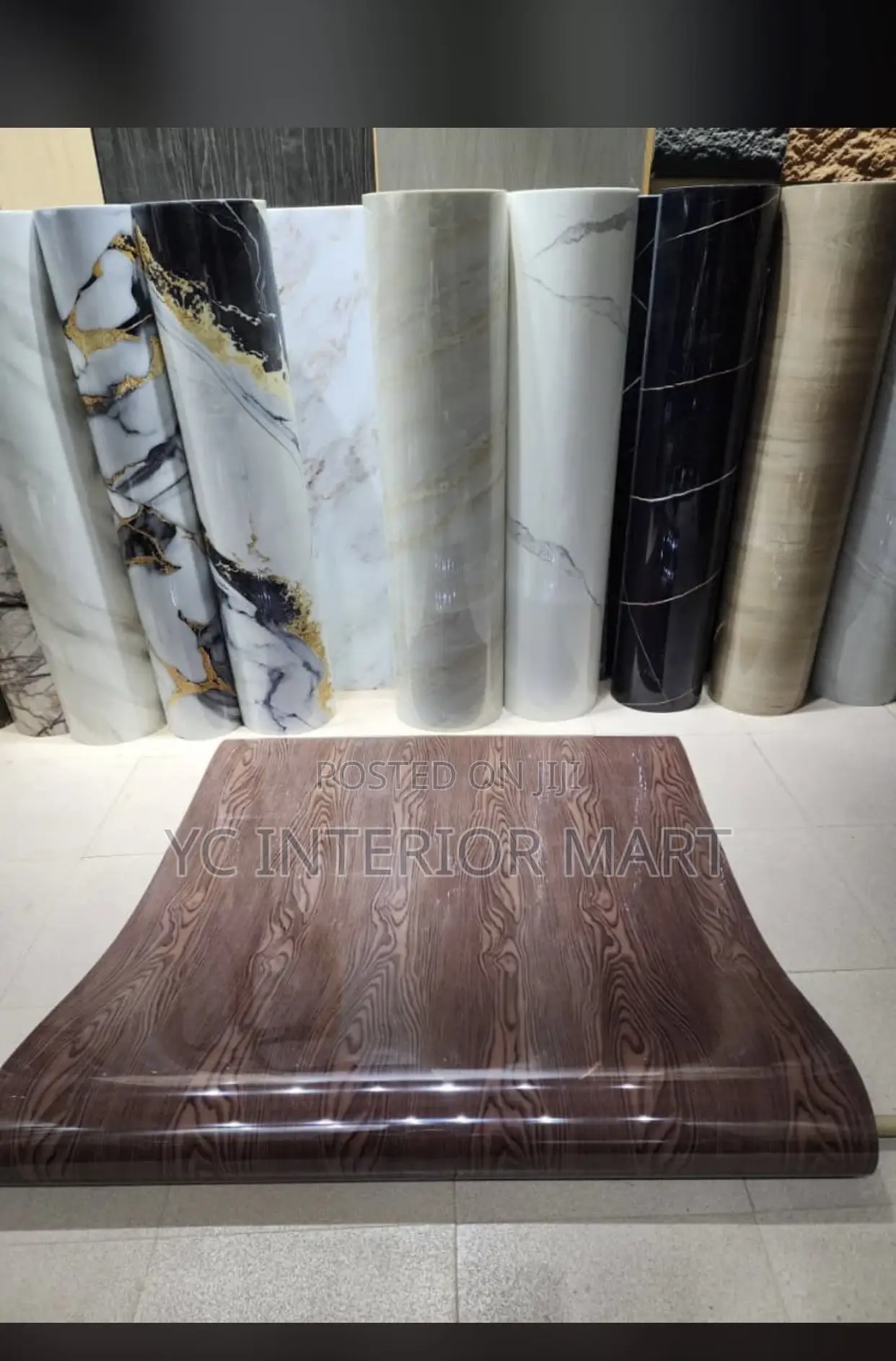 Glossy Quality Marble Foam Wallpaper Wall Sheet