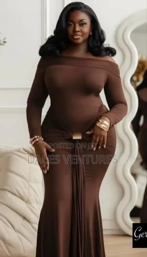 Photo - Luxury Offshoulder Maxi Gown