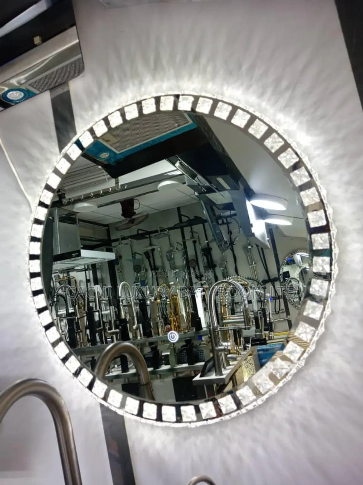 Three Light Led Mirror
