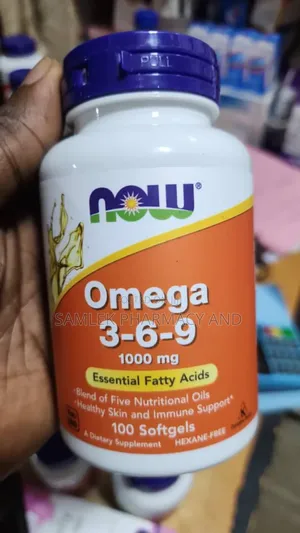 Now Foods Omega 3-6-9 1000mg-100 Softgels