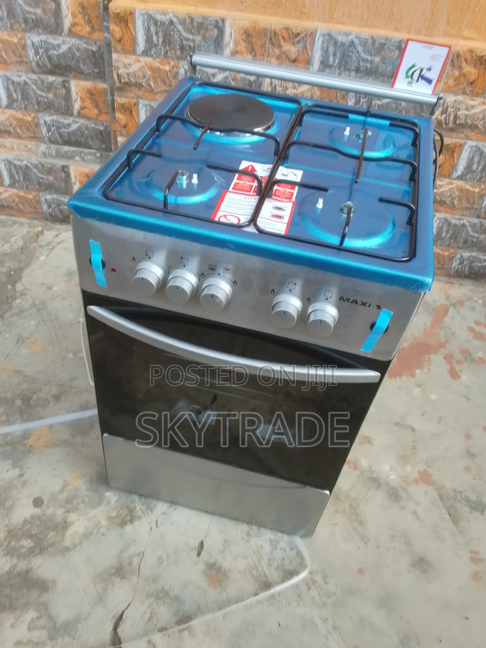 Maxi (F5C31G2) 3+1 Gas Burner