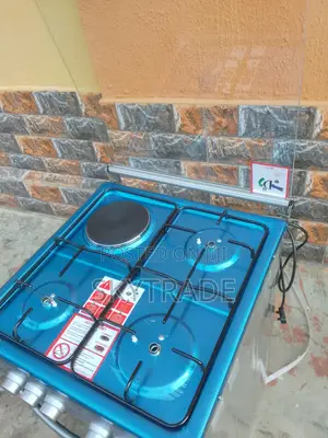 Brand New Maxi Gas Burner + Oven (3+1)