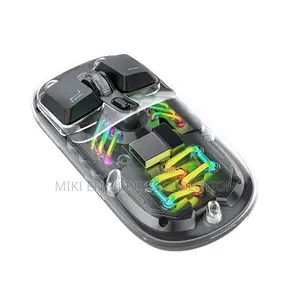 Photo - Porodo Transprent Wireless Mouse 2.4g