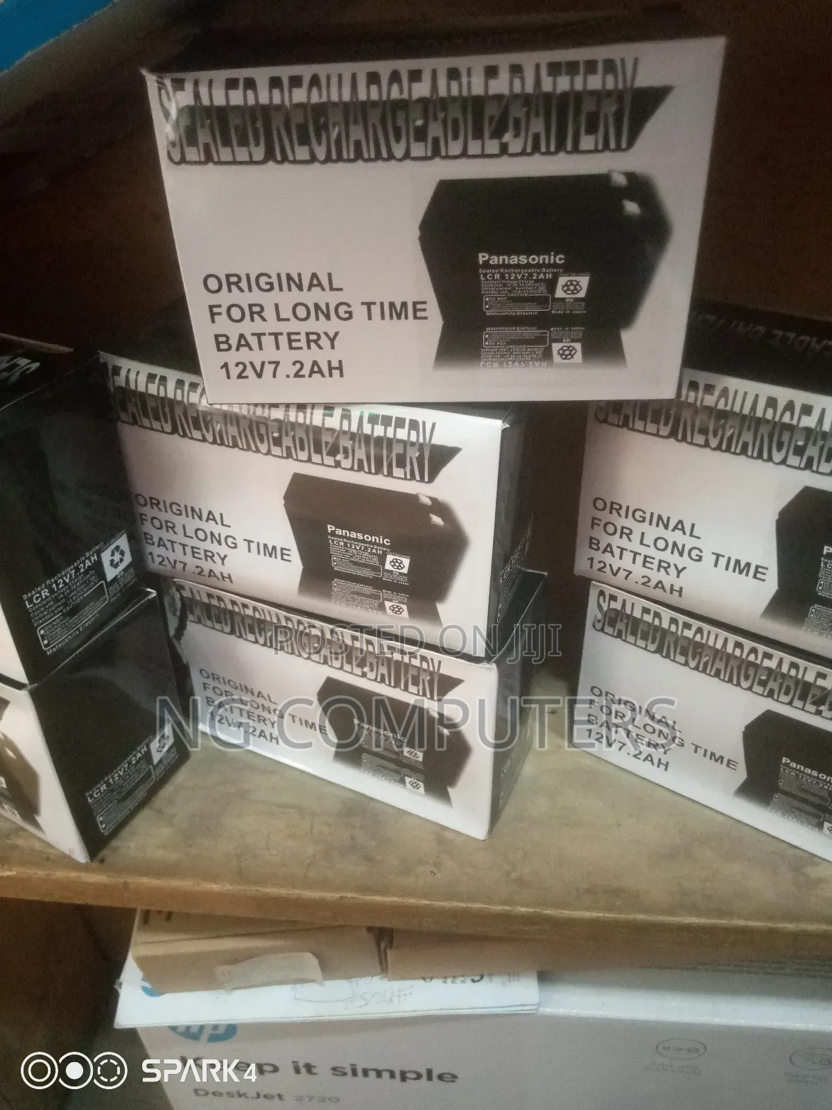 Sealed Panasonic Rechargeable Battery