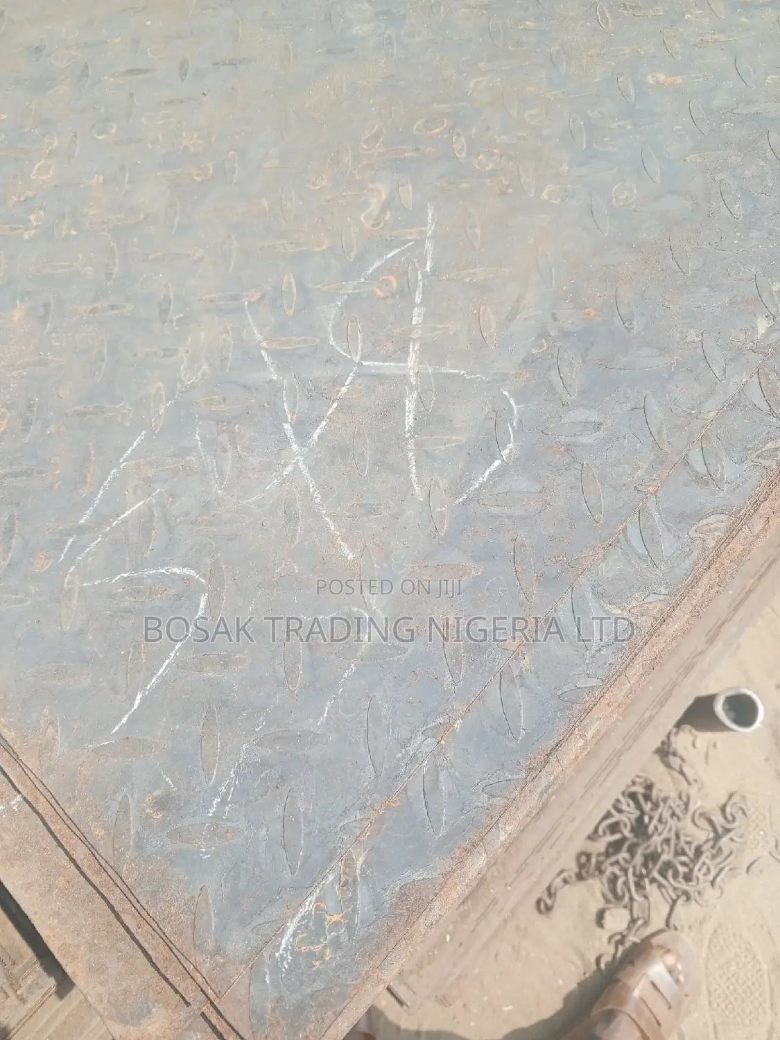 Checker Plate 4ftx8ftx 1.2mm