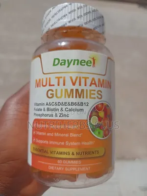Daynee Multivitamin Gummies With Calcium and Zinc for Health
