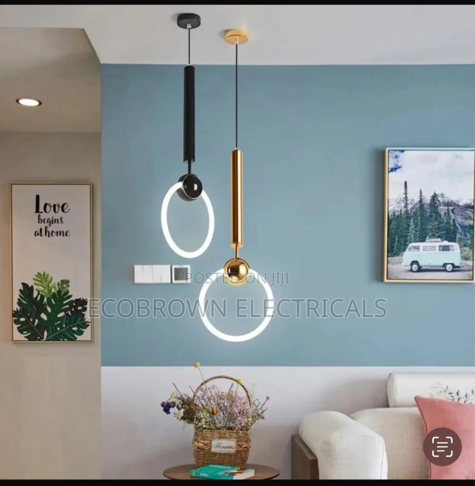 Single LED Drop Light