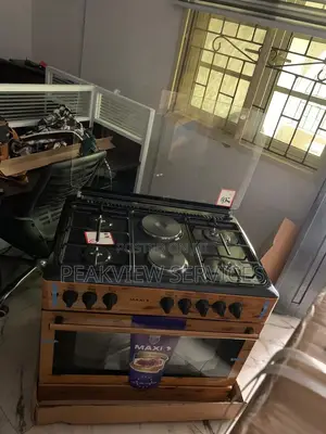 Maxi 90*60 Elegant Wooden Finish Gas Cooker 4+2 ( F9E42G2)