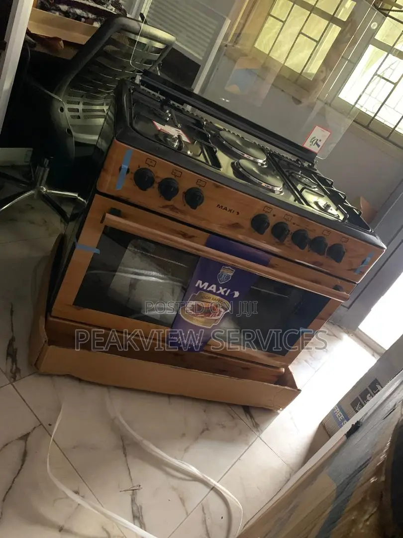 Maxi 90*60 Freestanding 4+2 Burner Oven Model - ( F9E42G2)