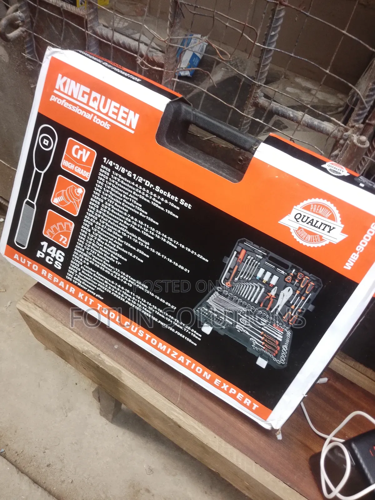 Complete Set of Tools Box 146 PCS