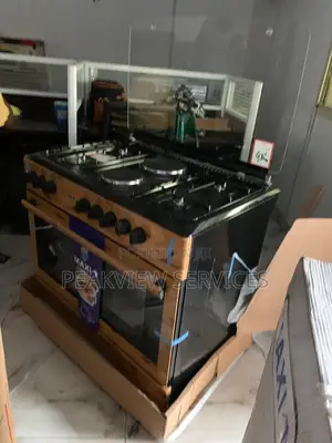 Maxi 90*60 Wooden Oven With Stainless Steel 4+2 - F9E42G2