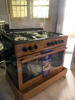 Maxi 90*60 Premium Kitchen Cooker 4+2 Wooden Oven - F9E42G2