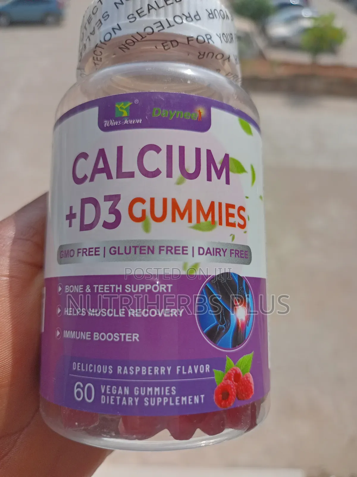 Daynee Calcium+ D3 Gummies for Bone and Teeth Support