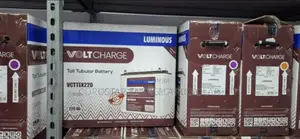 Luminous Voltcharge 220ah 12v Tall Tubular Battery