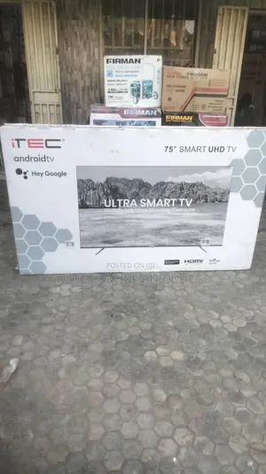 Itec 75" Google Tv QLED