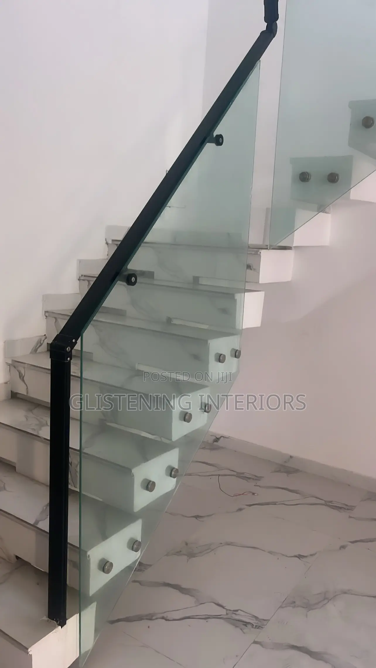 Staircase With Handrail