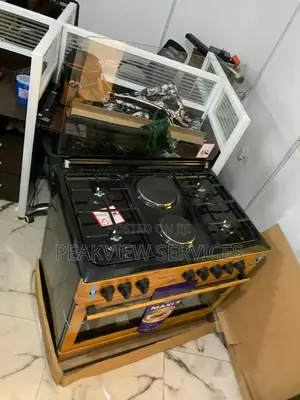 Maxi 90*60 Gas Oven 4+2 With Advanced WOODEN Grill - F9e42g2
