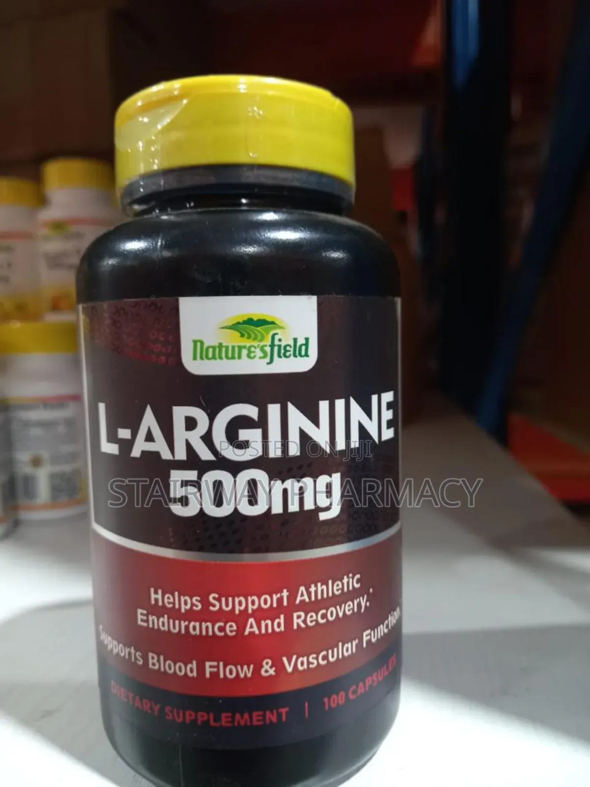Naturesfield L Arginine 500mg Caps