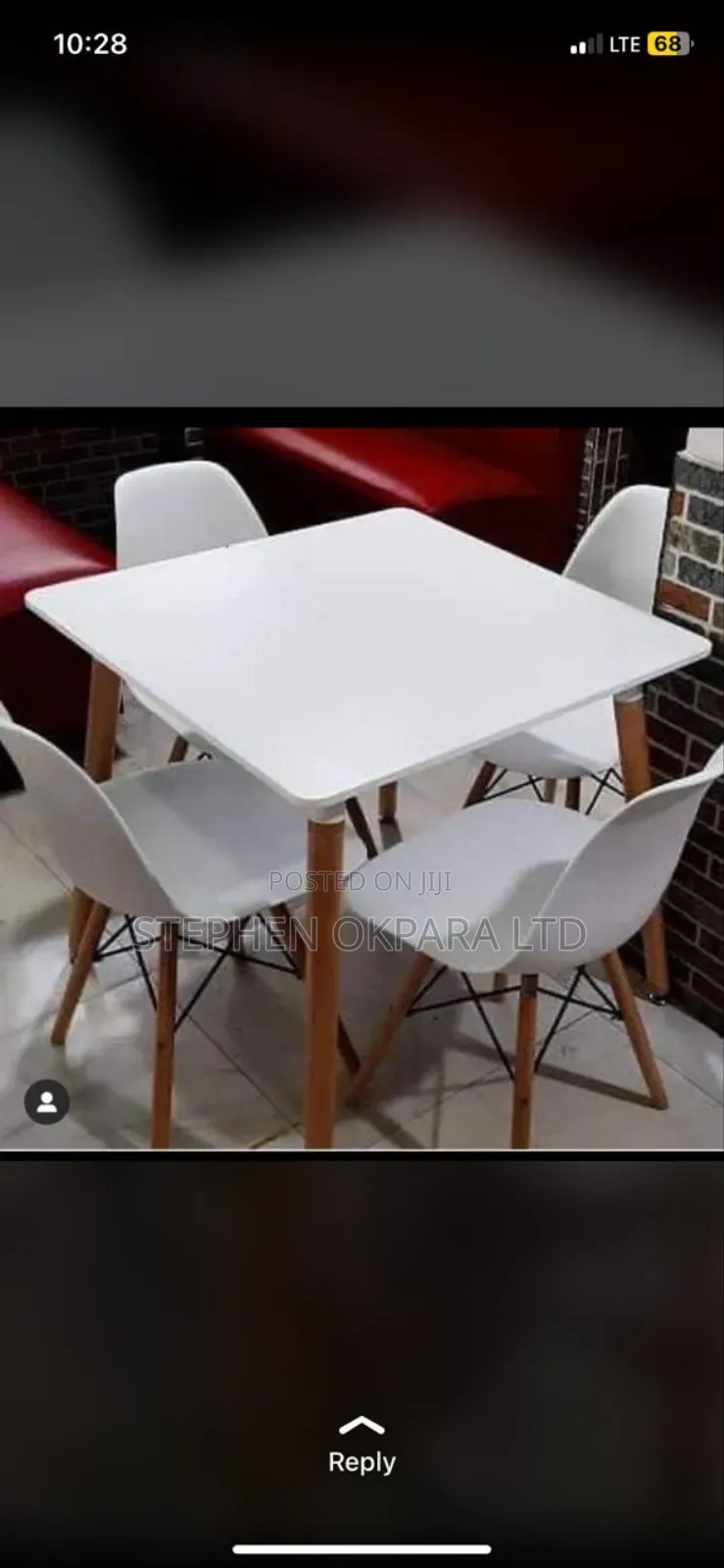 Imported Table With 4 Chair